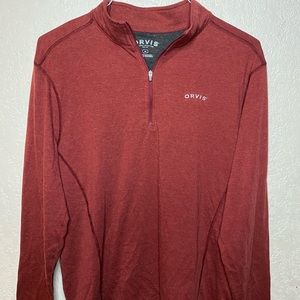 Orvis classic collection pullover shirt